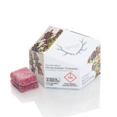 Wyld Huckleberry Gummies | Hybrid 100mg Rec