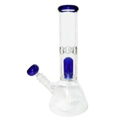 X BONG 10" GLASS PERCOLATING GLOW IN THE DARK