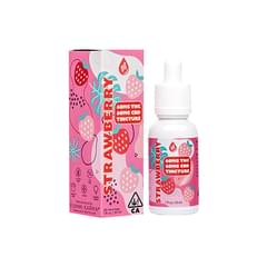 Yummi Karma - Strawberry - 1THC :1CBD 1oz Tincture Drops