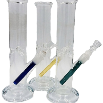 10" Tube w/ Colored Stem | Assorted Colors