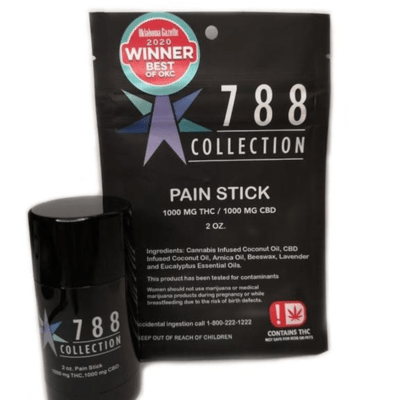1000mg Pain Stick 1:1 THC/CBD