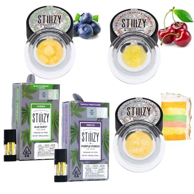 $132 for 3 STIIIZY Concentrates + 2 STIIIZY Pods (5g)(5pk)