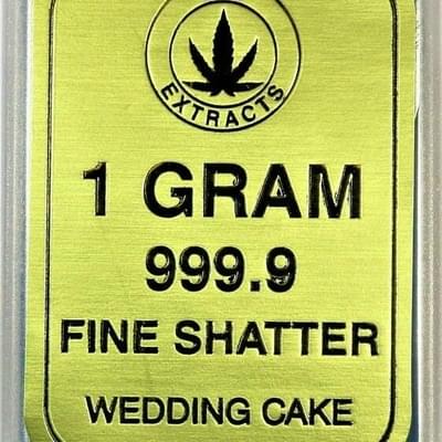 999 SHATTER 1 GRAM - WEDDING CAKE