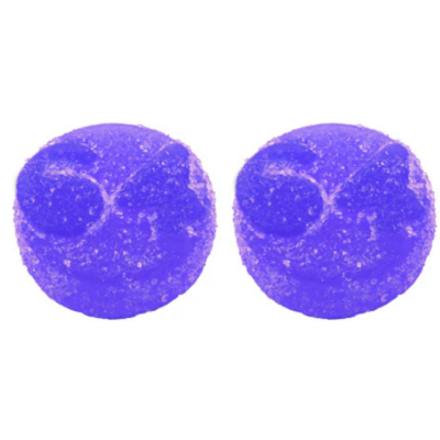 1964 - Blue Dream Blue Raspberry FSE Live Rosin THC:CBG 1:1 Gummies 2x4.2g >S