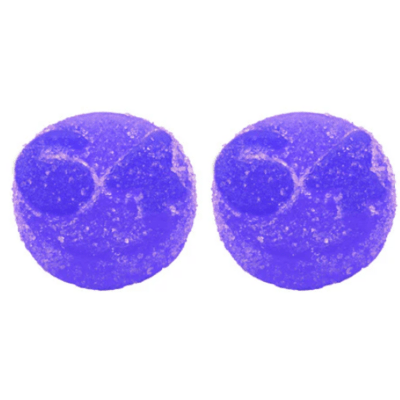 1964 - Blue Dream Blue Raspberry FSE Live Rosin THC:CBG 1:1 Gummies 2x4.2g >S