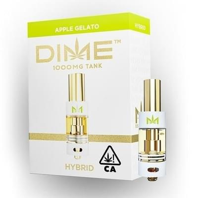 DIME CARTRDIGE 1000MG - APPLE GELATO