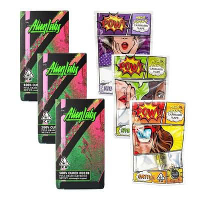 3 POW + 3 Alien Labs Cartridge for only $152 Pretax! (6g)(6pk)
