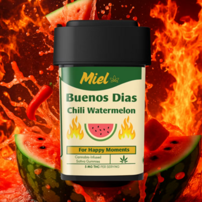 Chili Watermelon: Buenas Dias I 100mg THC I 20ct