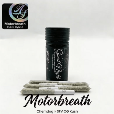 Preroll 5-pack: Motorbreath