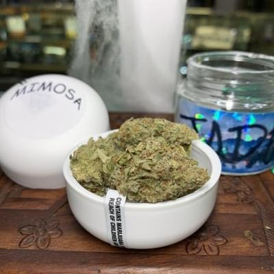 (JADE) 3.5G MIMOSA JAR FLOWER