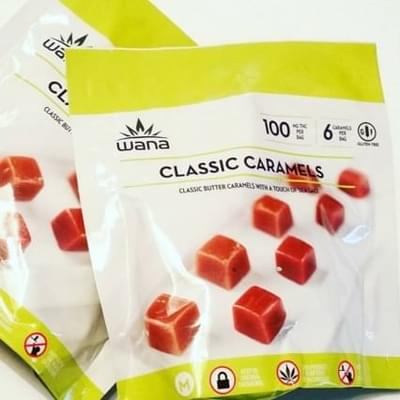 Wana Salted Caramels 100mg