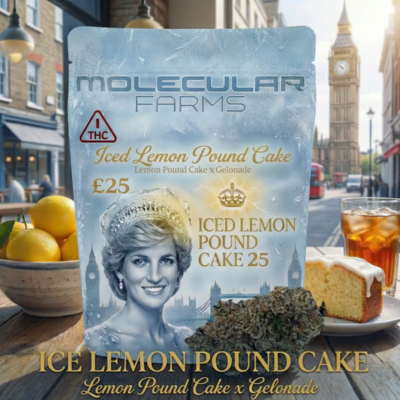 Iced Lemon Pound Cake