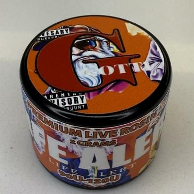 2G Cold Press Live Rosin - Life Alert | Blueprint X Gotti