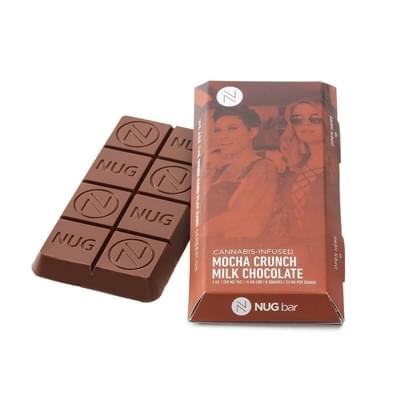 Mocha Crunch Chocolate Bar by NUG