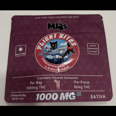 Prosperous Pink Lemonade | 1000 MG | Flight Butes