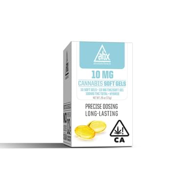 Absolute Xtracts - 10mg Soft Gels - 10 Capsules