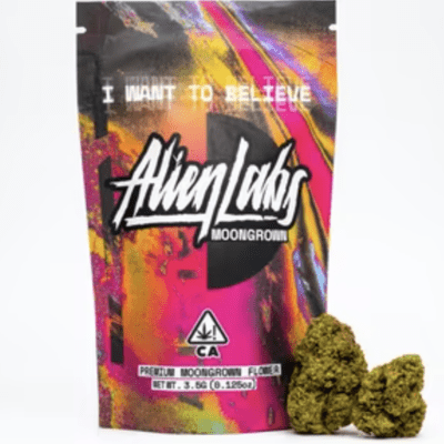 Alien Labs | Area 41 moongrown premium smalls flower 14g | 24.07% THC