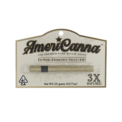 Americanna - Infused Cannabis Blunt - Gorilla Cookies -