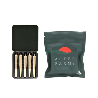 Aster Farms - Infused Preroll 5-Pack - Cherry Bomb -