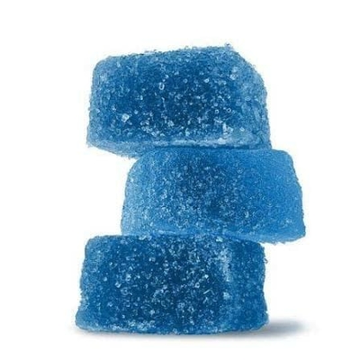 Blue medicated gummy’s