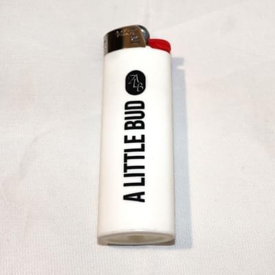 Bic Lighters - A Little Bud Bic White