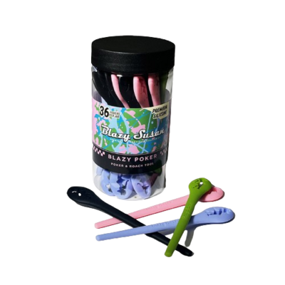 Blazy Susan Accessories - Premium Silicone Poker and Roach Tool Handler