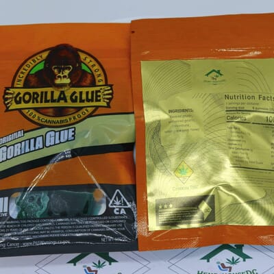 THC infused gummie bear edibles by Gas'd up
