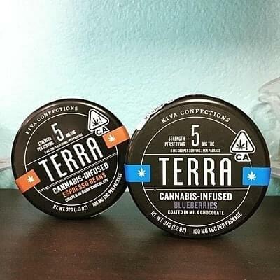 Terra Blueberry Bites 100mg 5mg x 20