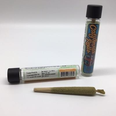 Cali Rolls | Papaya Punch x Double Deja Vu x Guavoisier infused premium preroll 1.3g | 28.49% THC