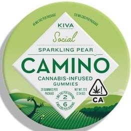 Camino Sparkling Pear Gummies 3:1 CBD:THC 120:40mg