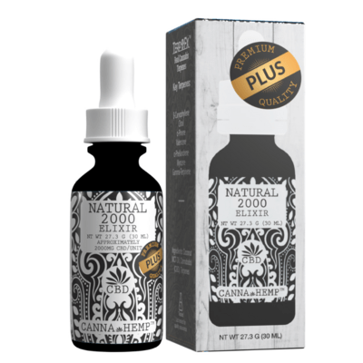 CANNAHEMP - ELIXIR NATURAL PLUS - 2000mg