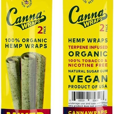 CannaWraps Hemp Wraps 2pk - Mixed Berries