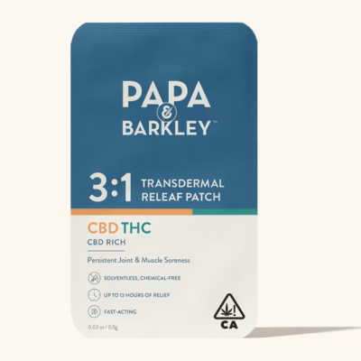 CBD RICH RELEAF PATCH (3:1) (CBD:THC)