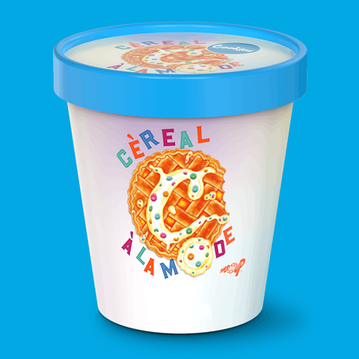 Cereal a la Mode | Flower Tub |