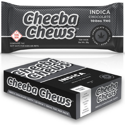 Cheeba Chews | Indica Chocolate | Taffy | 100mg