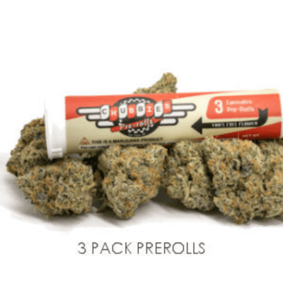CHUBBY - SNOW DAZE PRE-ROLL - 3pk