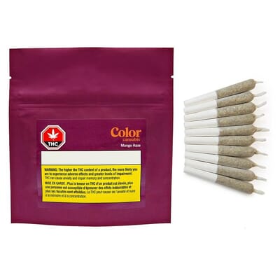 Color Cannabis - Mango Haze Pre-Rolls 10x0.35g >S