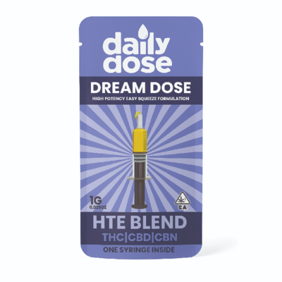 Daily Dose - Dream Dose HTE Blend CBD CBN Syringe