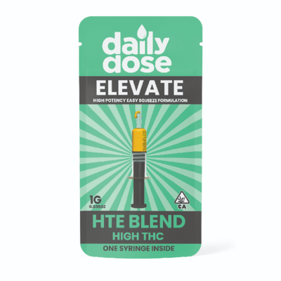 Daily Dose - Elevate HTE Blend High THC Syringe
