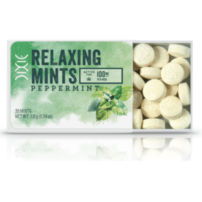 Dixie Relaxing Mints Peppermint 100mg