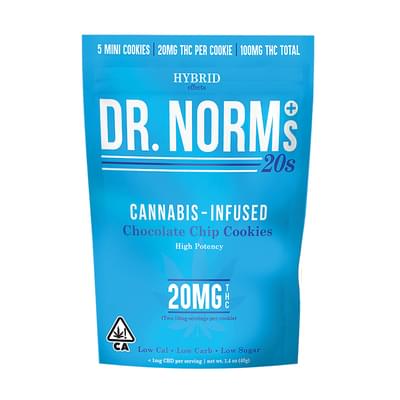 Dr. Norm's - Chocolate Chip 20s Cookies 100mg