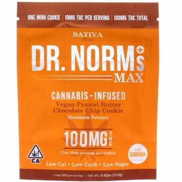 Dr. Norm's - Vegan Peanut Butter MAX Cookie 100mg