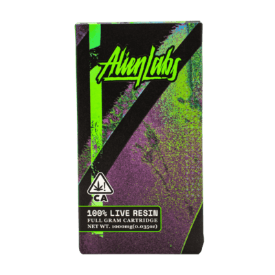 Friendly Farms x Alien Labs | Cannis Major x DW9 live resin cart 1g | 66.90% THC