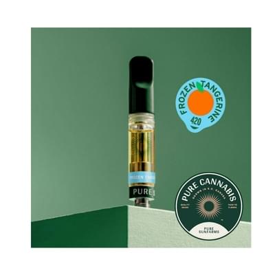 FROZEN TANGERINE HIGH THC VAPE CART - 1