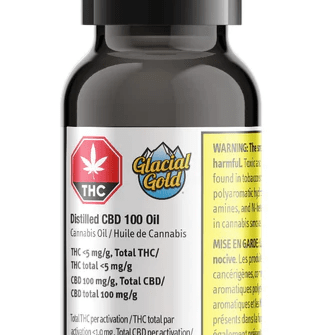 Glacial Gold - Distilled CBD Oil 200 1x30ml