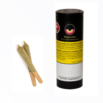 Good Buds - Mango Cake Bubble Hash Infused Pre-roll 2x0.5g >S