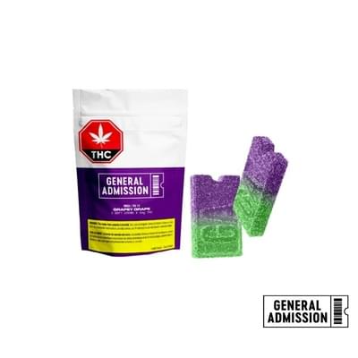 Grapey Grape THC Soft Chews 2 x 5mg