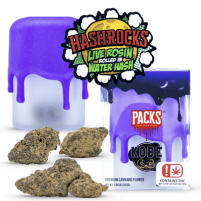 Hash Rocks GMO Cookies 3.5G (Flower, Live Rosin, Water Hash 3.5g TOTAL)