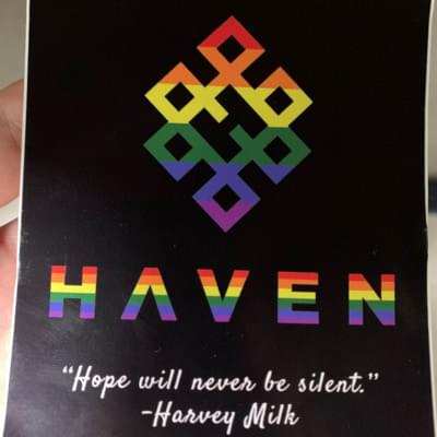 Haven - Harvey Milk Sticker