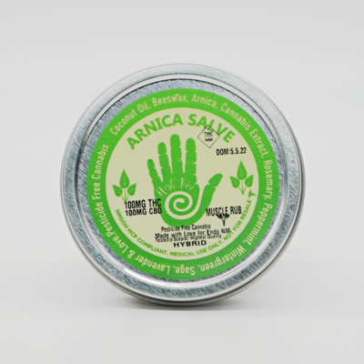 High Five Edibles | Topical | Arnica Salve | 200mg THC/200mg CBD |